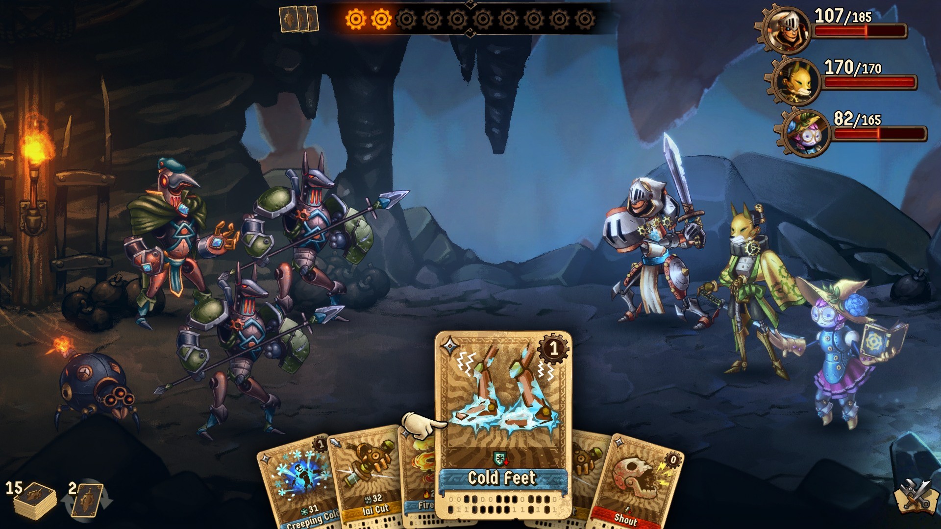 SteamWorld Quest: Hand of Gilgamech